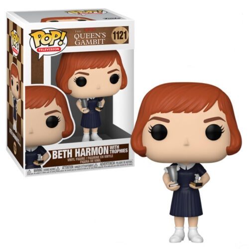 Funko POP! Queen's Gambit Beth z pucharem 1121 zdjęcie 1
