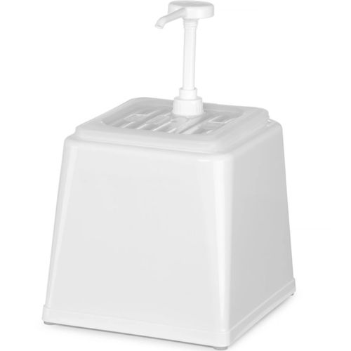 Dyspenser dozownik do sosów majonezu z pompką 2.5 l biały - Hendi 203545 na Arena.pl