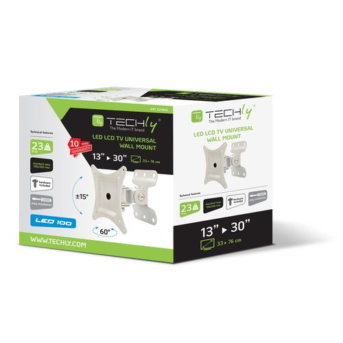 Uchwyt ścienny Techly 13"-30", 23kg regulowany na Arena.pl