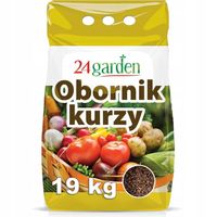 OBORNIK KURZY 19kg NATURALNY NAWÓZ ORGANICZNY EKO GRANULOWANY WARZYWA = 31L