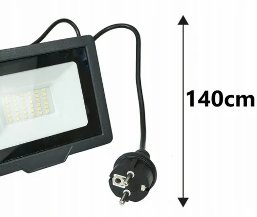 Halogen Naświetlacz Led 100W z kablem EKONOMICZNY na Arena.pl