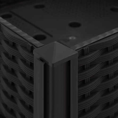 Donica do podniesionej rabaty, 80x40x23 cm, polipropylen na Arena.pl