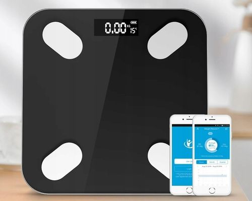 Waga Łazienkowa 180kg Bluetooth Elektroniczna BT Inteligentna na Arena.pl