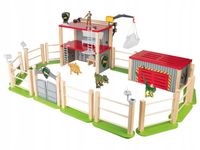 DREWNIANY PARK DINOZAURÓW JURASSIC WORLD DINOZAUR