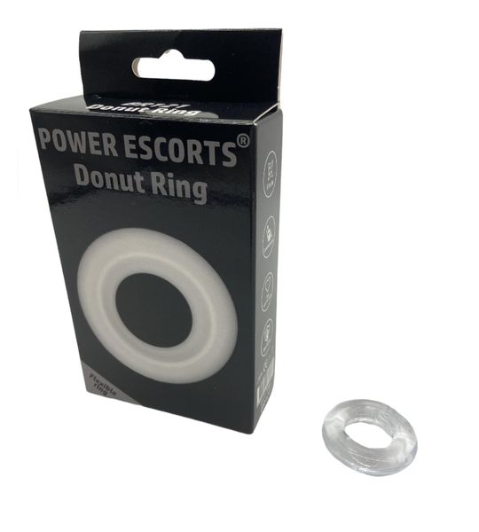 Ring-Donut Cockring Clear zdjęcie 1