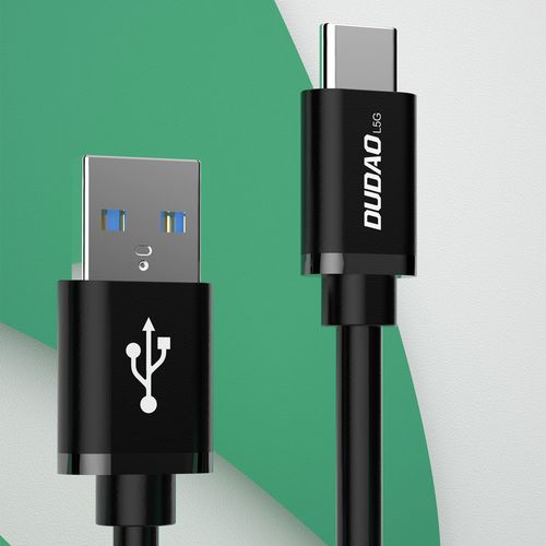 kabel przewód usb - usb typ c super fast charge 1 m czarny na Arena.pl