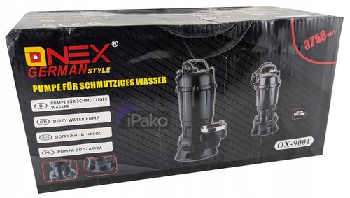 MOCNA POMPA DO WODY BRUDNEJ SZAMBA Z ROZDRABNIACZEM FASTFIX NA W na Arena.pl