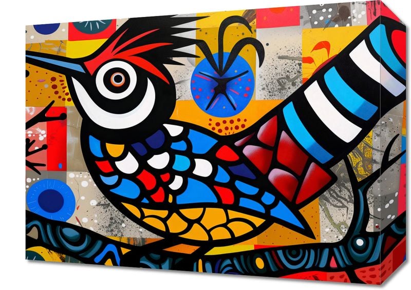 Obraz 40x30cm Ptak Na Wznak zdjęcie 1