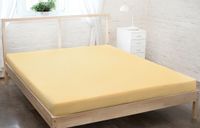 Prześcieradło jersey z gumką 180x200 bananowy