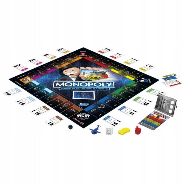 Gra Monopoly Super Electronic Banking Polska Wersja Hasbro E8978 zdjęcie 8