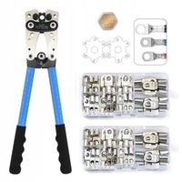 ZACISKARKA PRASKA DO KABLI + 120 TULEJEK KOŃCÓWEK