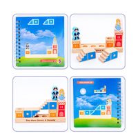 DLA DZIECI GIGANTYCZNE DREWNIANE KLOCKI