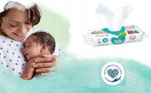 pampers chusteczki nawilżane sensitive 52 szt. - 1 op. na Arena.pl