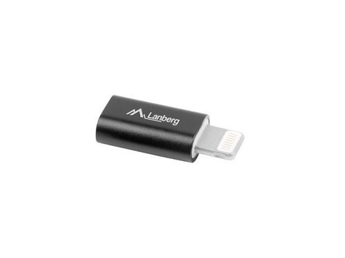 ADAPTER USB MICRO(F) 2.0->LIGHTNING(M) CZARNY LANBERG na Arena.pl