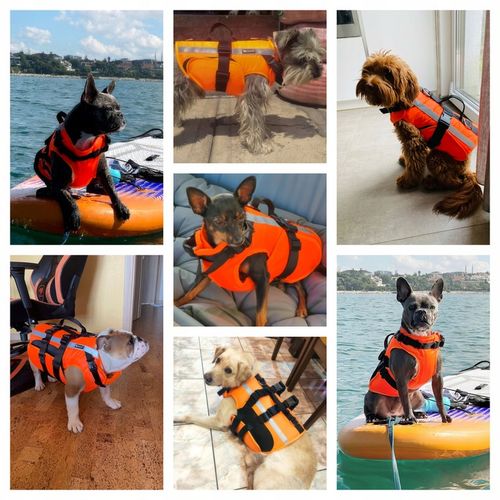 KAPOK dla Psa do Pływania Kamizelka Ratunkowa do Wody z Odblaskami roz. L na Arena.pl