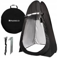 PRZEBIERALNIA PRZENOŚNA NAMIOT PLAŻOWY PRYSZNIC TOALETA WC KABINA 190x120cm