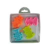 foremki do ciastek wyciskane 4szt.