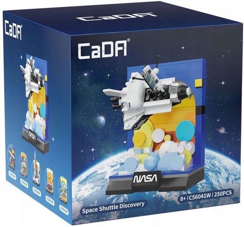 DUŻY ZESTAW KOSMICZNY KLOCKI KONSTRUKCYJNE CADA NASA WYSTAWA 1182 ELEMENTÓW na Arena.pl