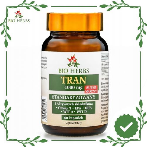 TRAN 1000 MG SUPER MOCNY STANDAR. 60 KAPS. na Arena.pl