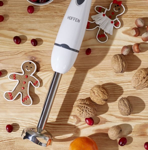 BLENDER RĘCZNY HOFFEN BIAŁY 400W TURBO Model HB-4185 zdjęcie 4