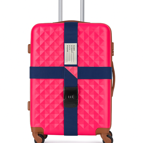 PAS ZABEZPIECZAJĄCY KOD SZYFR DO WALIZKI TORBY BAGAŻU PASEK IDENTYFIKATOR na Arena.pl