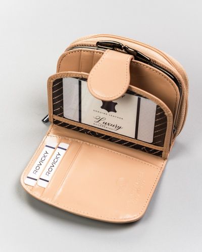 portfel damski skórzany 43972-cis-3320 beige na Arena.pl