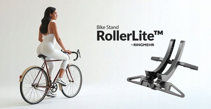 RollerLite - Rowerowy stojak podłogowy marki RINGMEHR(R) zdjęcie 5