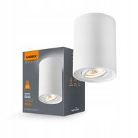 2 x Oprawa lampa sufitowa punktowa biała Videx 30W GU10
