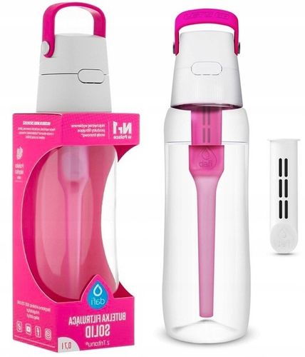 Butelka filtrująca Dafi SOLID 0,7l RÓŻOWA TRITAN na Arena.pl