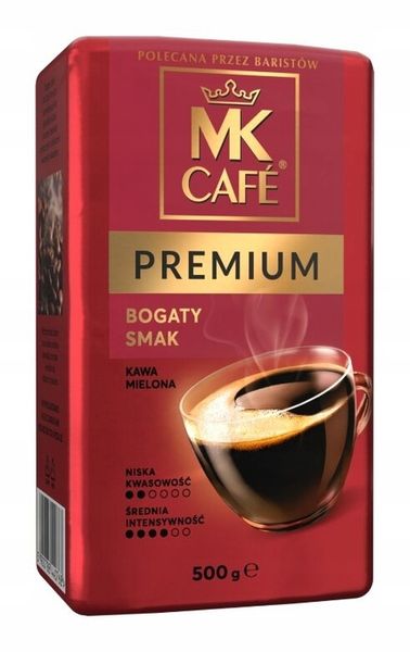 Kawa mielona MK Cafe Premium 500g zdjęcie 1