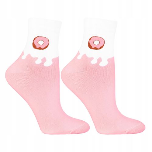 Skarpetki Damskie Bawełniane Zabawne Słodkości 3/4 MORAJ 3-PARY 35-38 na Arena.pl