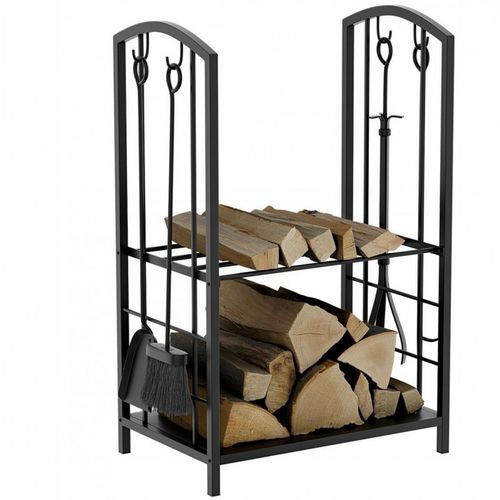 STOJAK NA DREWNO KOMINKOWE OPAŁOWE KOSZ NA DRZEWO DREWNO SPAWANY W CAŁOŚCI na Arena.pl