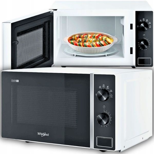 KUCHENKA MIKROFALOWA MIKROFALÓWKA WHIRLPOOL MWP101W 20L 700W 6 POZIOMÓW zdjęcie 1