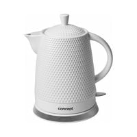 CZAJNIK CERAMICZNY CONCEPT RK-0040 FILIŻANKI 1500W