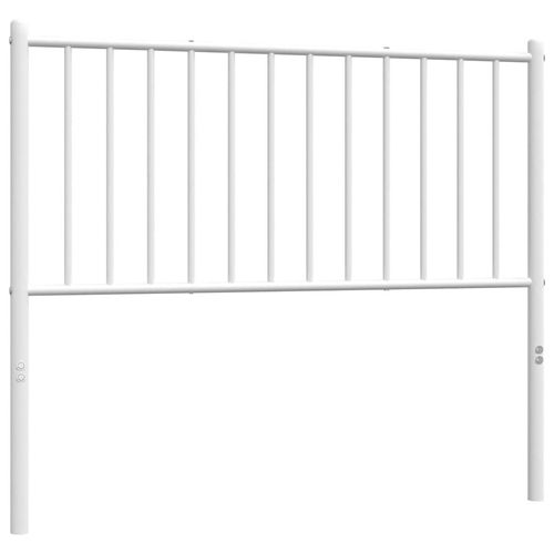 Metalowe wezgłowie, białe, 100 cm na Arena.pl