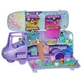 MY LITTLE PONY F7650 GRZYWOLOT latający KAMPER + 5 kucyków AUTOKAR ZABAWKA