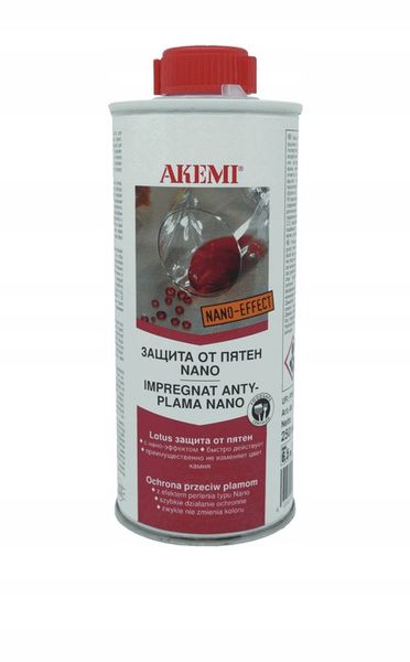 Akemi impregnat do marmuru i granitu Nano 250ml zdjęcie 1