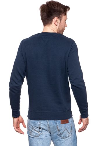 WRANGLER LOGO CREW NAVY W6614HY35 S na Arena.pl
