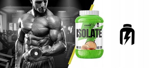 Izolat Białka BIAŁKO 1800 g wpi iso Whey Protein Isolate SŁONY KARMEL HIRO na Arena.pl