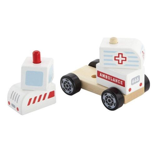 Viga Drewniane Klocki Ambulans na Arena.pl