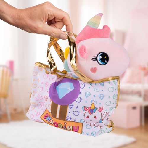 Pluszowy Jednorożec z Torebką Maskotka Przytulanka Unicorn na Arena.pl