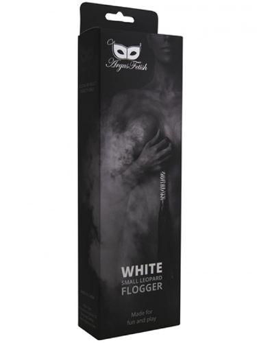 white small leopard flogger na Arena.pl
