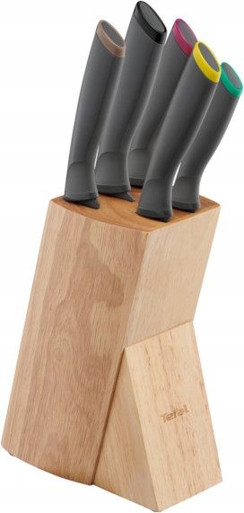 Noże w bloku TEFAL Fresh Kitchen 6el stal zdjęcie 2