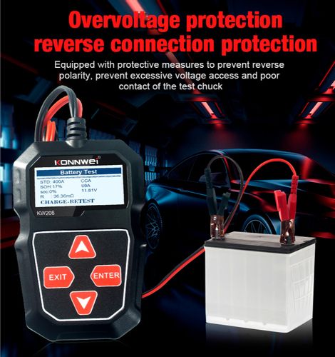 Miernik baterii Konnwei KW208 na Arena.pl