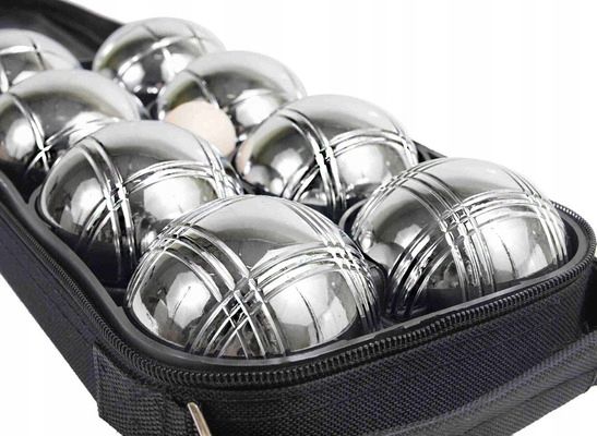 BULE Kule do gry w BOULE PETANQUE -- 8 szt. ENERO zdjęcie 1
