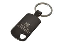Brelok do kluczy jednostronny grawer 100 szt.