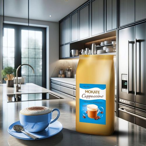 Napój Kawowy Kawa Cappuccino z Pianką Magnez + Witamina B6 800g Mokate na Arena.pl