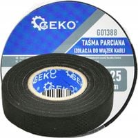Taśma parciana izolacyjna 19mm 25m GEKO do wiązek