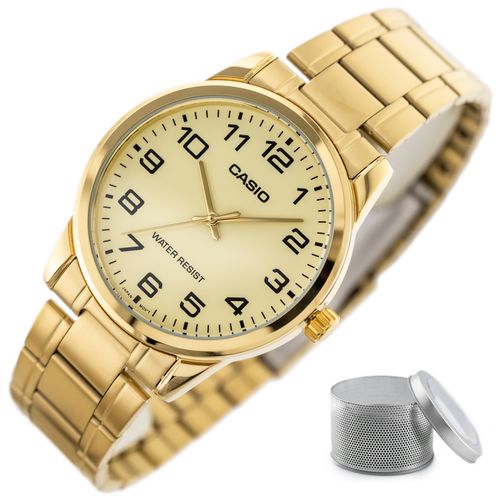ZEGAREK MĘSKI CASIO MTP-V001G-9B + BOX na Arena.pl