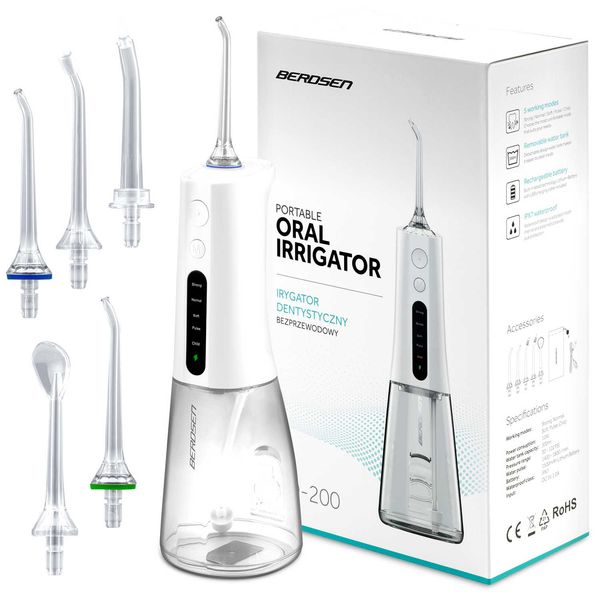 Irygator dentystyczny bezprzewodowy Berdsen BD-200 zdjęcie 12